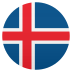 🇮🇸 flag: Iceland display on JoyPixels